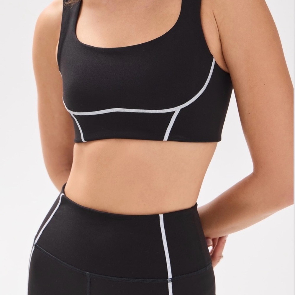 Women's Black Sports Bra set nwt